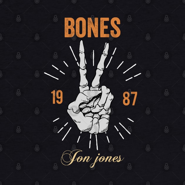 jon jones bones by FIFTY CLOTH